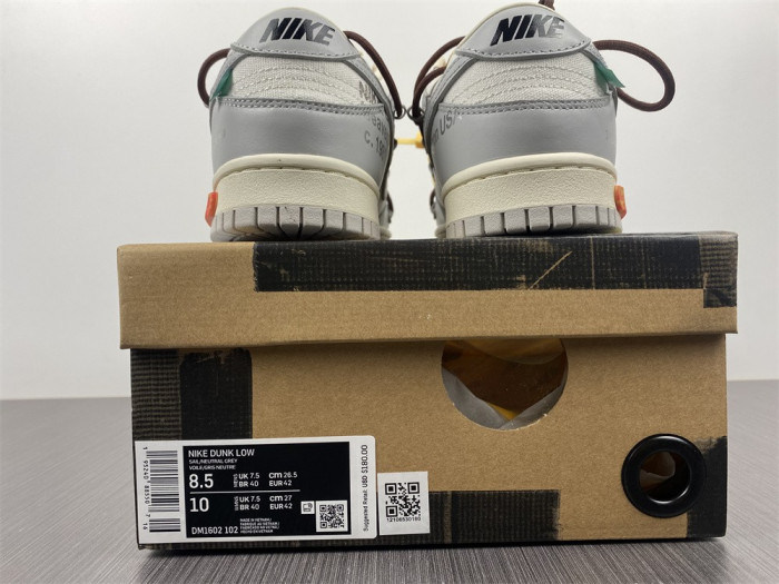 nike dunk low ofw of46 - dm1602-102