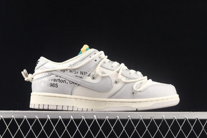 nike dunk low off-white lot 25 - dm1602-121
