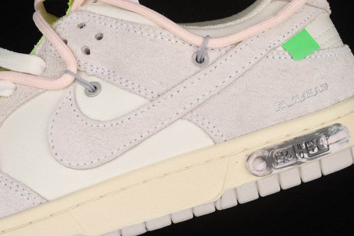 nike dunk low off-white lot 12 - dj0950-100